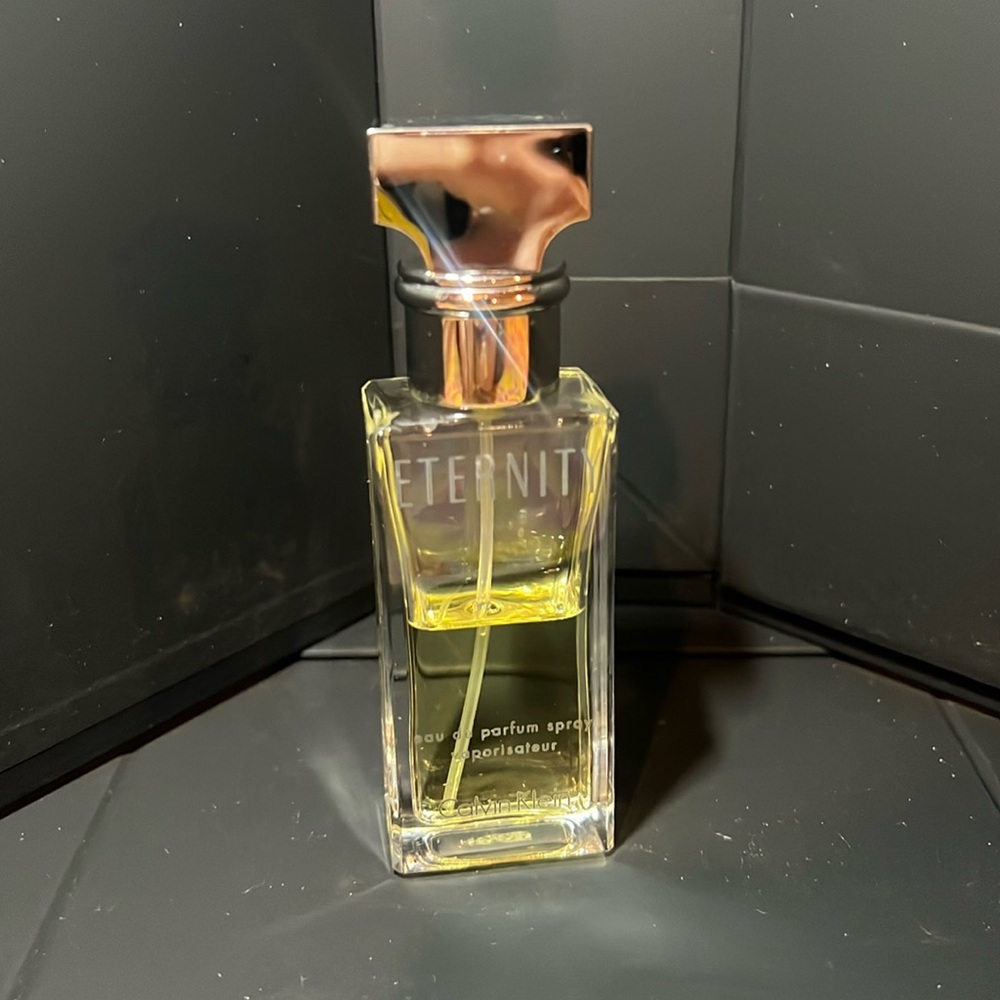 Calvin Klein eternity 1oz eau de parfum - half full